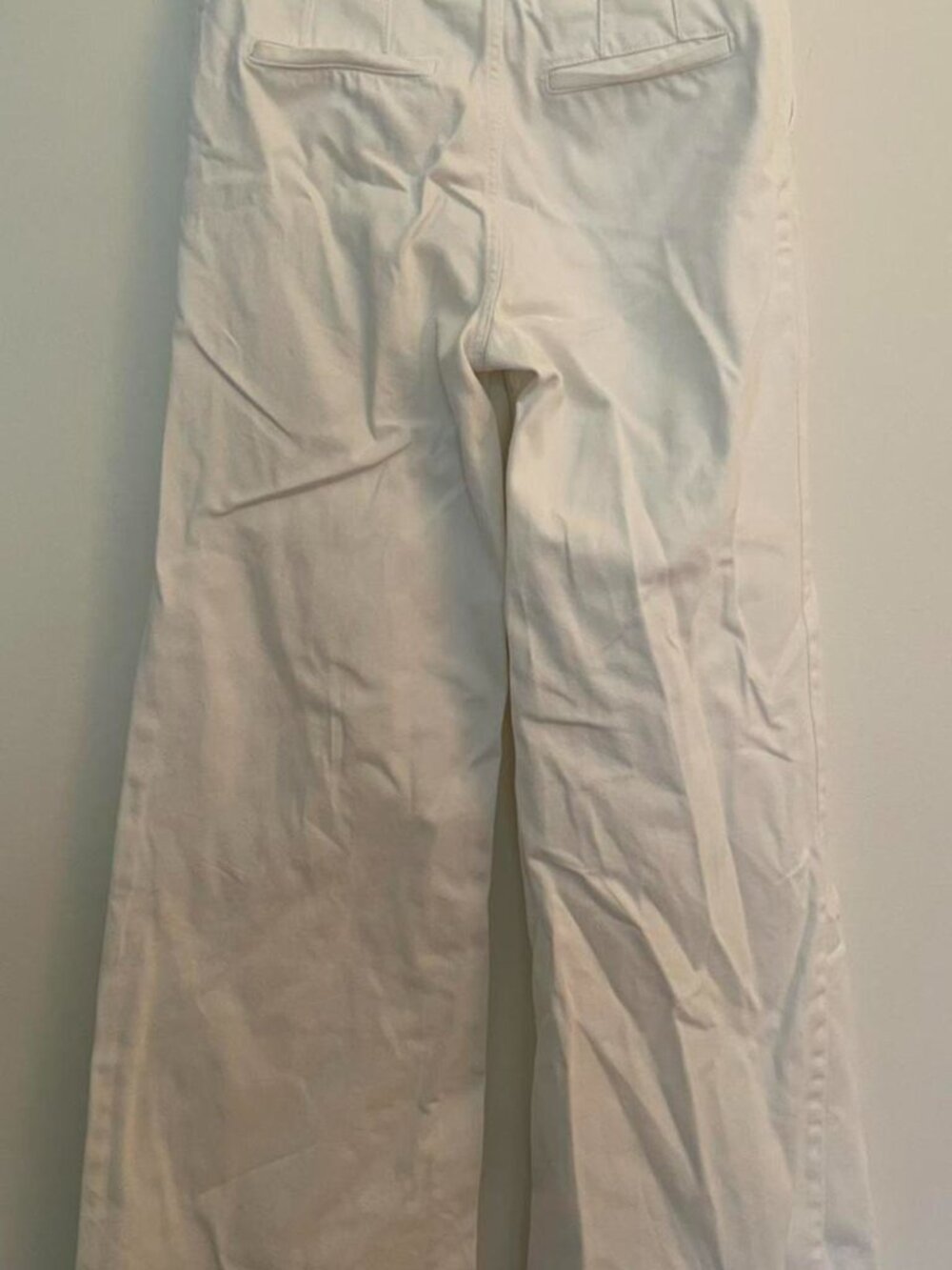 Massimo Dutti Women's White Jeans